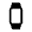Fitness Tracker Fill Icon from Rounded Fill - Material Symbols Set