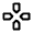 Gamepad Icon from Rounded Line - Material Symbols Set