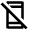 Mobile Off Icon from Outlined Line - Material Pro Free Set