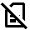 No Sim Icon from Outlined Line - Material Pro Free Set