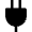 Power Cable Icon from Nova Solid Set