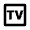 Tv Guide Icon from Outlined Line - Material Pro Free Set