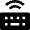 Wireless Keyboard Icon from Nova Solid Set