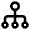 Hierarchy Circle 1 Icon from Nova Line Set