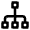Hierarchy Square 4 Icon from Nova Line Set