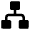 Hierarchy Square 1 Icon from Nova Solid Set