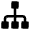 Hierarchy Square 4 Icon from Nova Solid Set