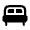 Bed Icon from Solar Bold Set