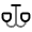 Chandelier Icon from Solar Line Duotone Set