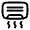 Condicioner Icon from Solar Linear Set