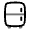 Fridge Icon from Solar Line Duotone Set