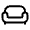 Sofa Icon from Solar Linear Set