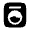 Washing Machine Minimalistic Icon from Solar Bold Set