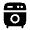 Washing Machine Icon from Solar Bold Set