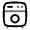 Washing Machine Icon from Solar Line Duotone Set