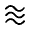 Airwave Icon from Rounded Line - Material Symbols Set