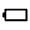 Battery Horiz 000 Icon from Rounded Line - Material Symbols Set