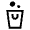 Cleaning Bucket Icon from Sharp Line - Material Symbols Set