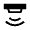Detector Fill Icon from Sharp Fill - Material Symbols Set