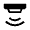 Detector Fill Icon from Outlined Fill - Material Symbols Set