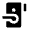 Door Sensor Fill Icon from Outlined Fill - Material Pro Set