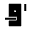 Door Sensor Fill Icon from Sharp Fill - Material Symbols Set