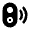 Doorbell Chime Fill Icon from Outlined Fill - Material Pro Set