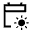 Early On Icon from Sharp Line - Material Symbols Set