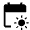 Early On Fill Icon from Outlined Fill - Material Symbols Set