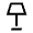 Floor Lamp Icon from Sharp Line - Material Symbols Set
