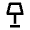 Floor Lamp Icon from Outlined Line - Material Pro Set