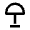Floor Lamp Alt Icon from Outlined Line - Material Pro Set
