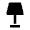 Floor Lamp Fill Icon from Outlined Fill - Material Pro Set
