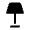 Floor Lamp Fill Icon from Outlined Fill - Material Symbols Set