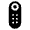 Google Tv Remote Fill Icon from Outlined Fill - Material Symbols Set