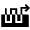 Heat Pump Balance Fill Icon from Sharp Fill - Material Symbols Set