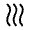 Heat Icon from Sharp Line - Material Symbols Set