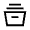 Home Storage Icon from Sharp Line - Material Symbols Set