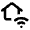 Home Wifi Icon from Rounded Line - Material Pro Set