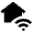 Home Wifi Fill Icon from Outlined Fill - Material Pro Set