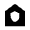 House With Shield Fill Icon from Outlined Fill - Material Symbols Set