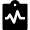 Medical Heartrate Report Icon from Nova Solid Set