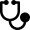 Medical Stetoscope Icon from Nova Solid Set