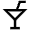 Martini Straw Icon from Atlas Line Set