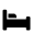 Hotel Bed Icon from Nova Solid Set