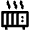 Hotel Heater Air Conditioner Icon from Nova Line Set