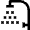 Hotel Shower Icon from Nova Line Set