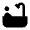 Bathtub Fill Icon from Sharp Fill - Material Pro Set