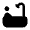 Bathtub Fill Icon from Rounded Fill - Material Pro Set