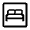 Bedroom Parent Icon from Outlined Line - Material Symbols Set